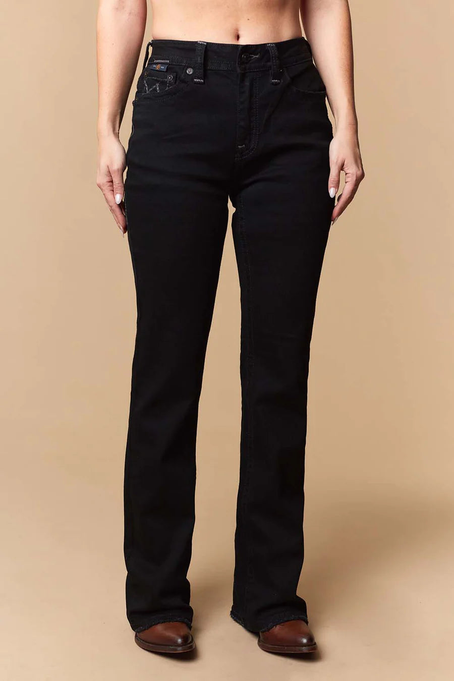 Shadow Stitch Bootcut Jeans