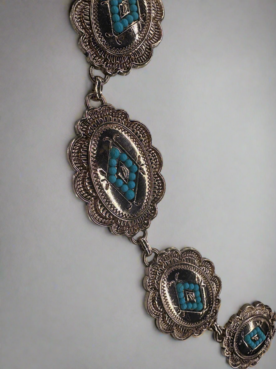 Gold Western Chain Belt