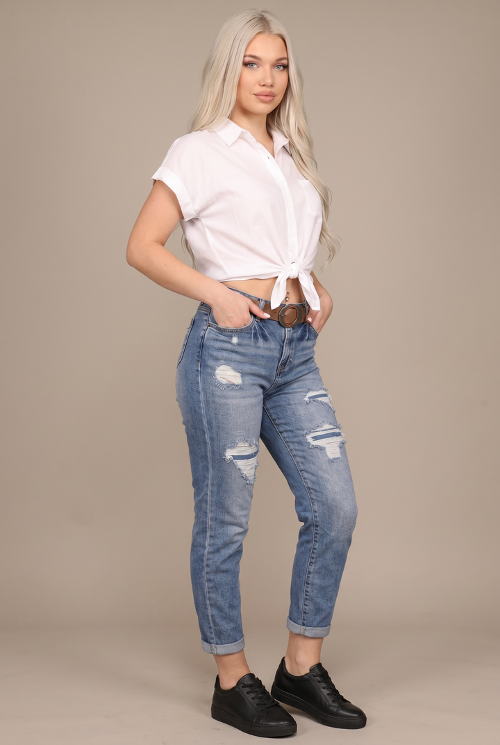 Vella Moda Weekend Rebel Distressed Jeans