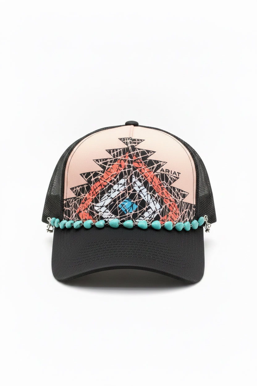 Heart Shaped Trucker Hat Chain