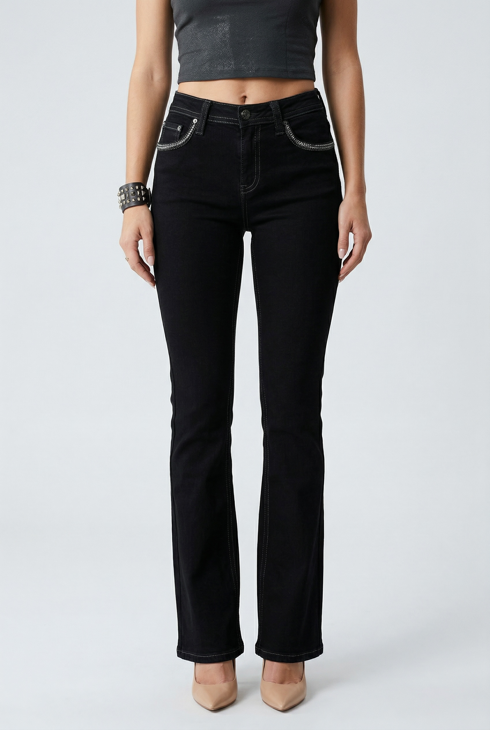 Answer Me Bootcut Jeans