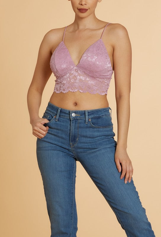 LACE BRALETTE - Vella Moda