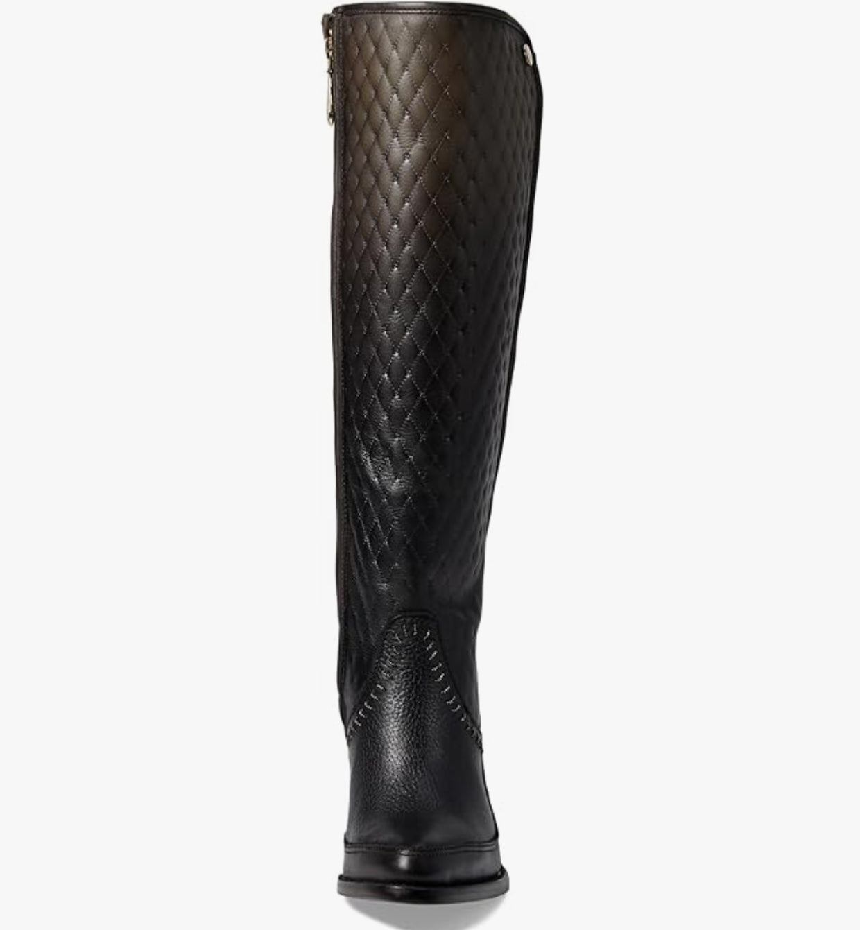 Cuadra LD black elastic round toe boots featuring sleek leather design and comfortable fit, ideal for casual or equestrian wear.