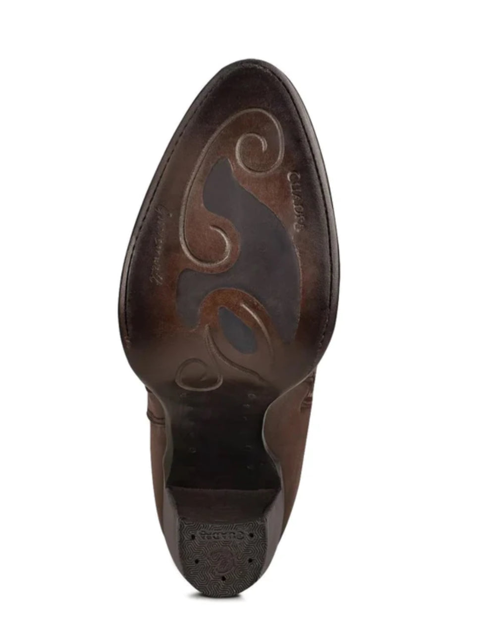 CUADRA MAPLE EMBROIDERY & CRYSTALS ROUND TOE - Vella Moda