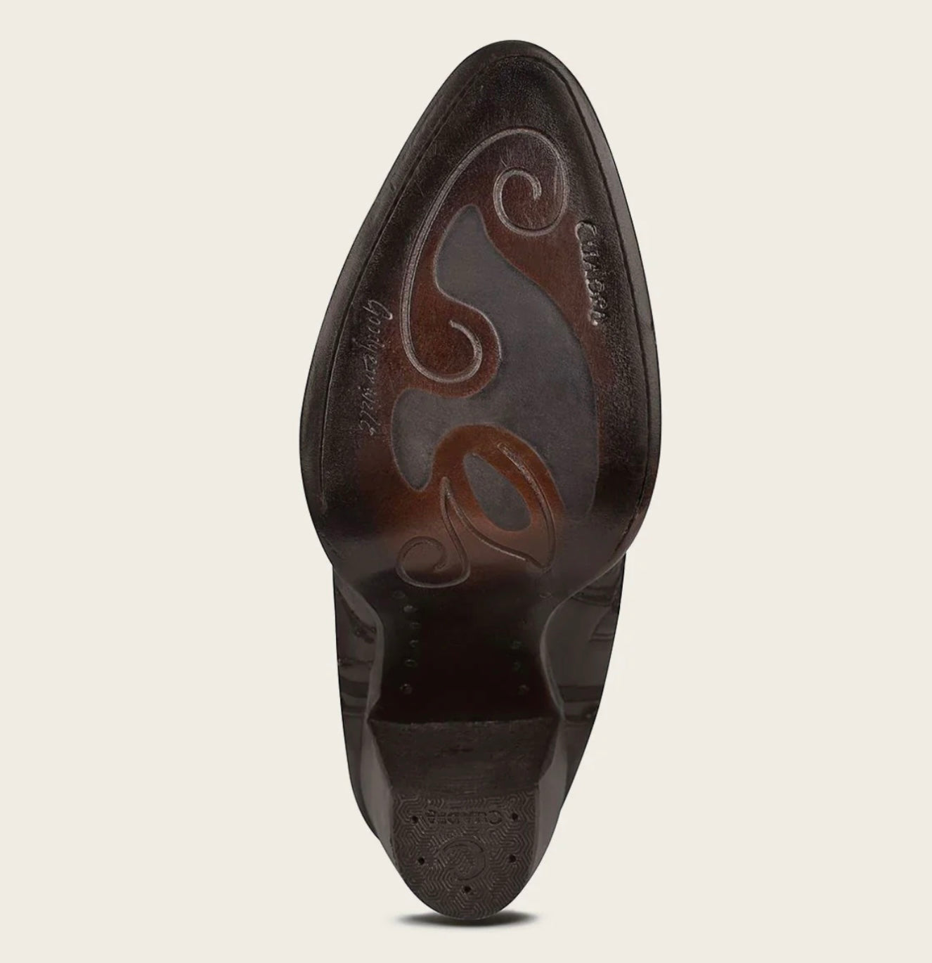 LD CHOCOLATE EMBROIDERY ROUND TOE - Vella Moda