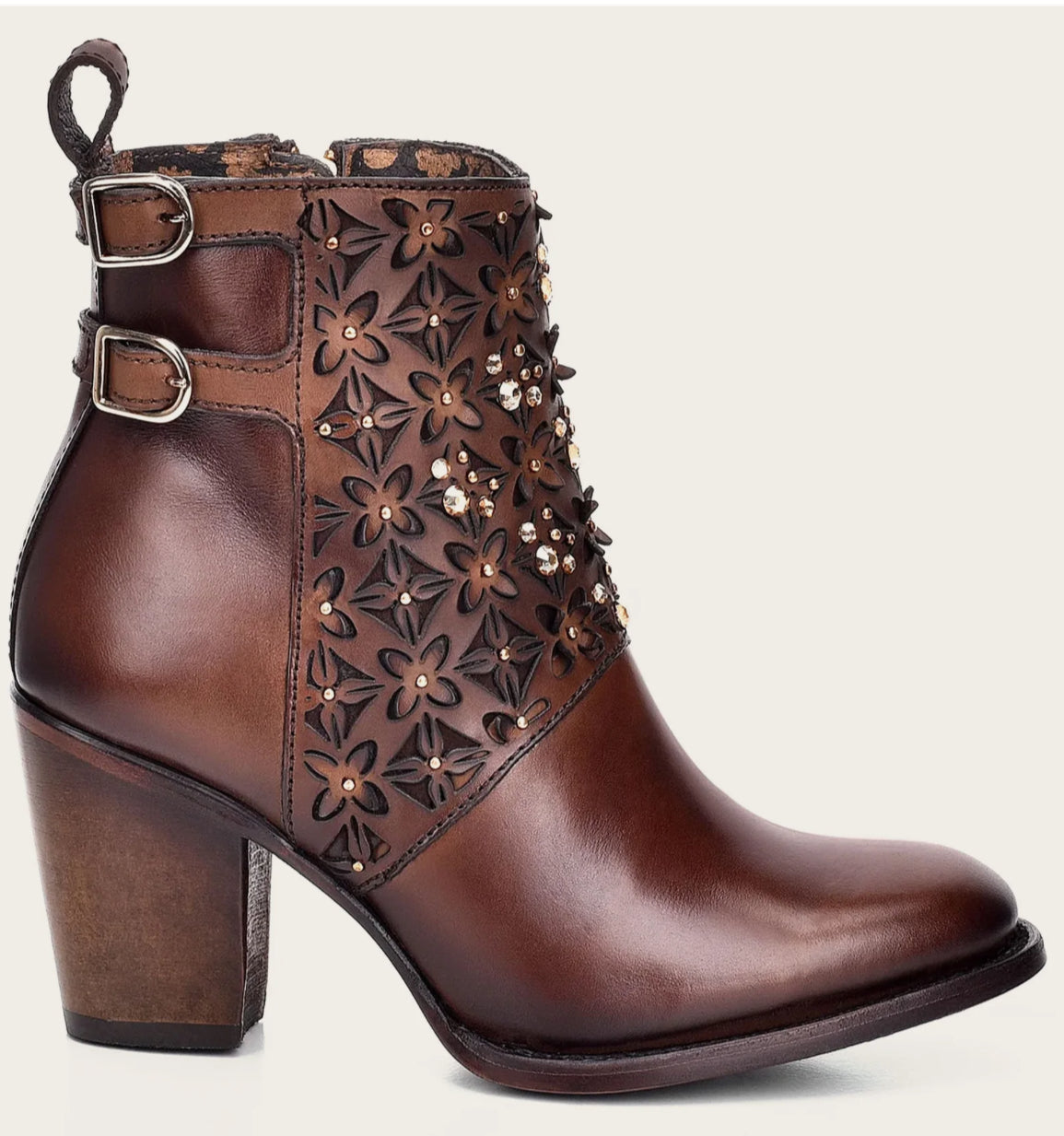 LD LASER & CRYSTAL ROUND TOE - Vella Moda