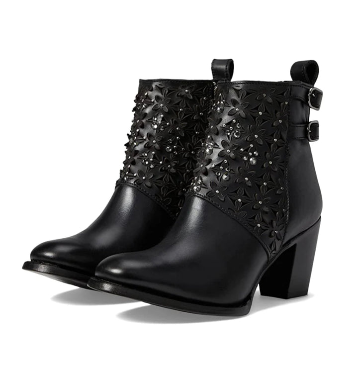 LD LASER & CRYSTAL ROUND TOE - Vella Moda