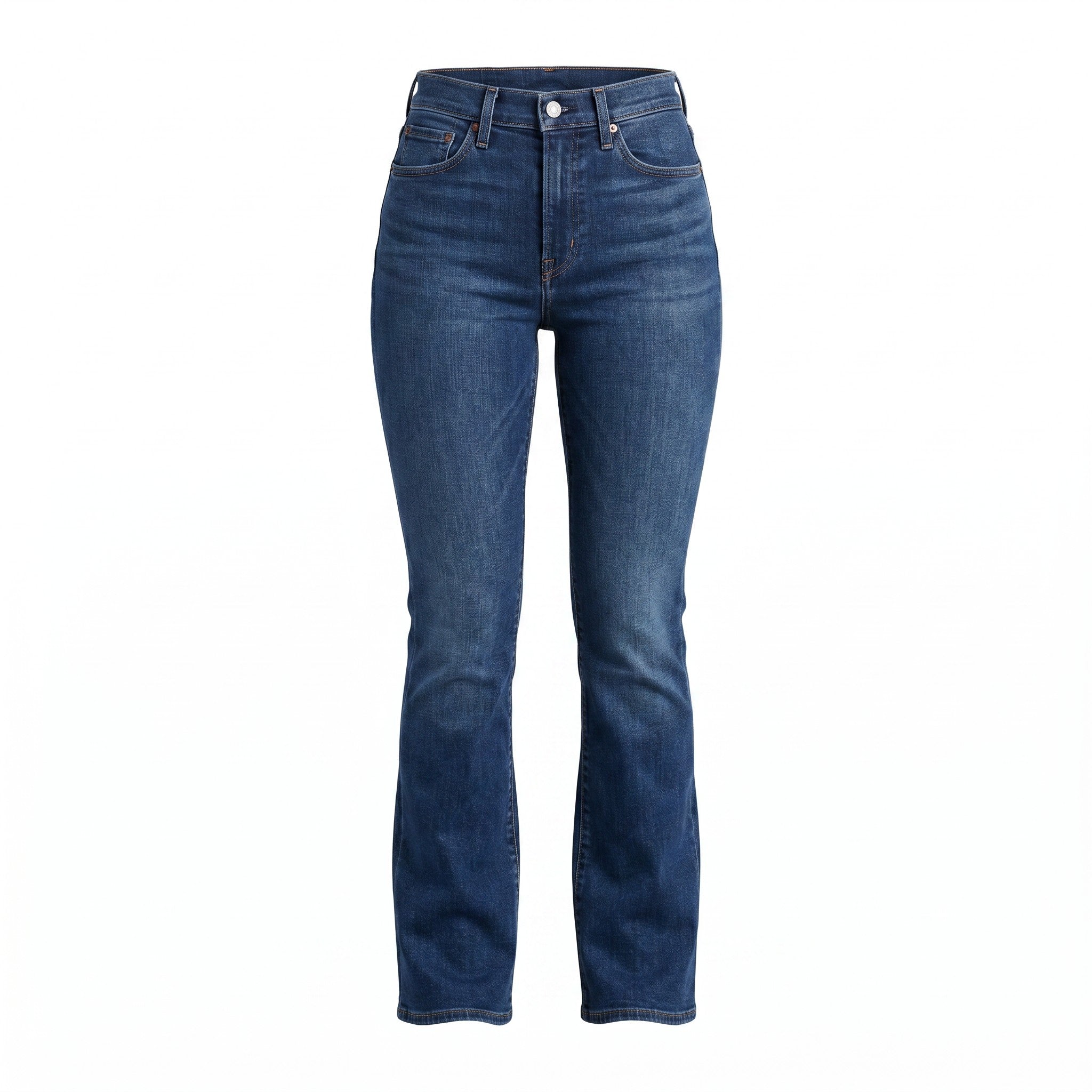 Levi's 725 High-Rise Bootcut Jeans – Lapis Dark Horse (Dark Wash)