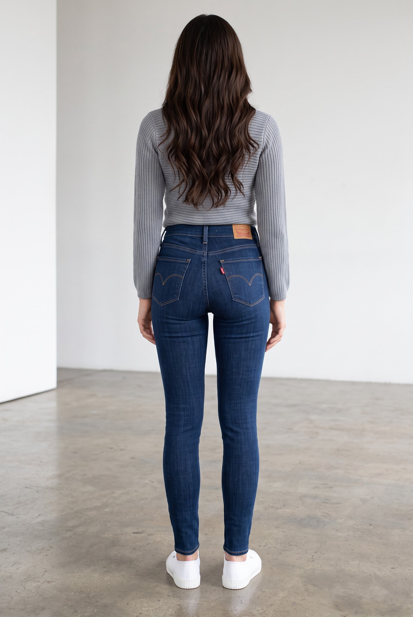 Levi's 711 Mid-Rise Skinny Jeans – Cobalt Overboard