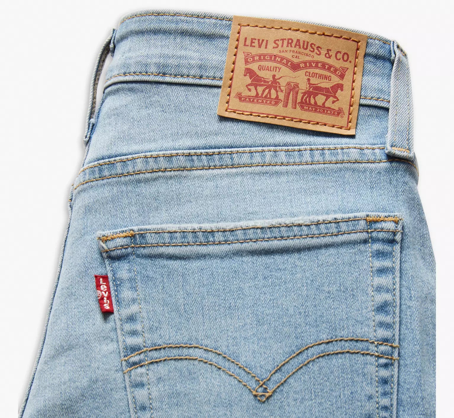 Levi's 725 High-Rise Boot Cut Just Landed - Light Wash - Vella Moda
