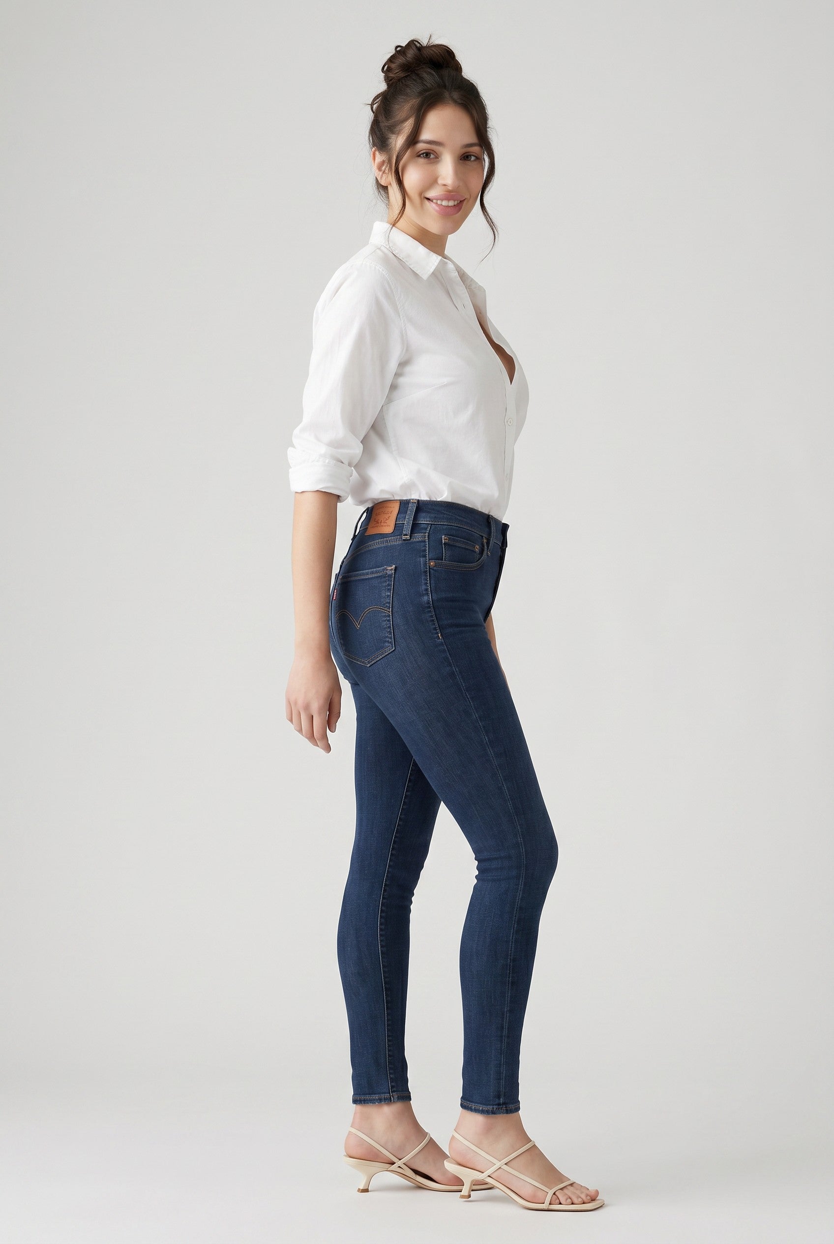 Levi's 721 High Rise Skinny Jeans – Dark Wash