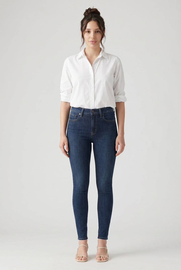 Levi's 721 High Rise Skinny Jeans – Dark Wash