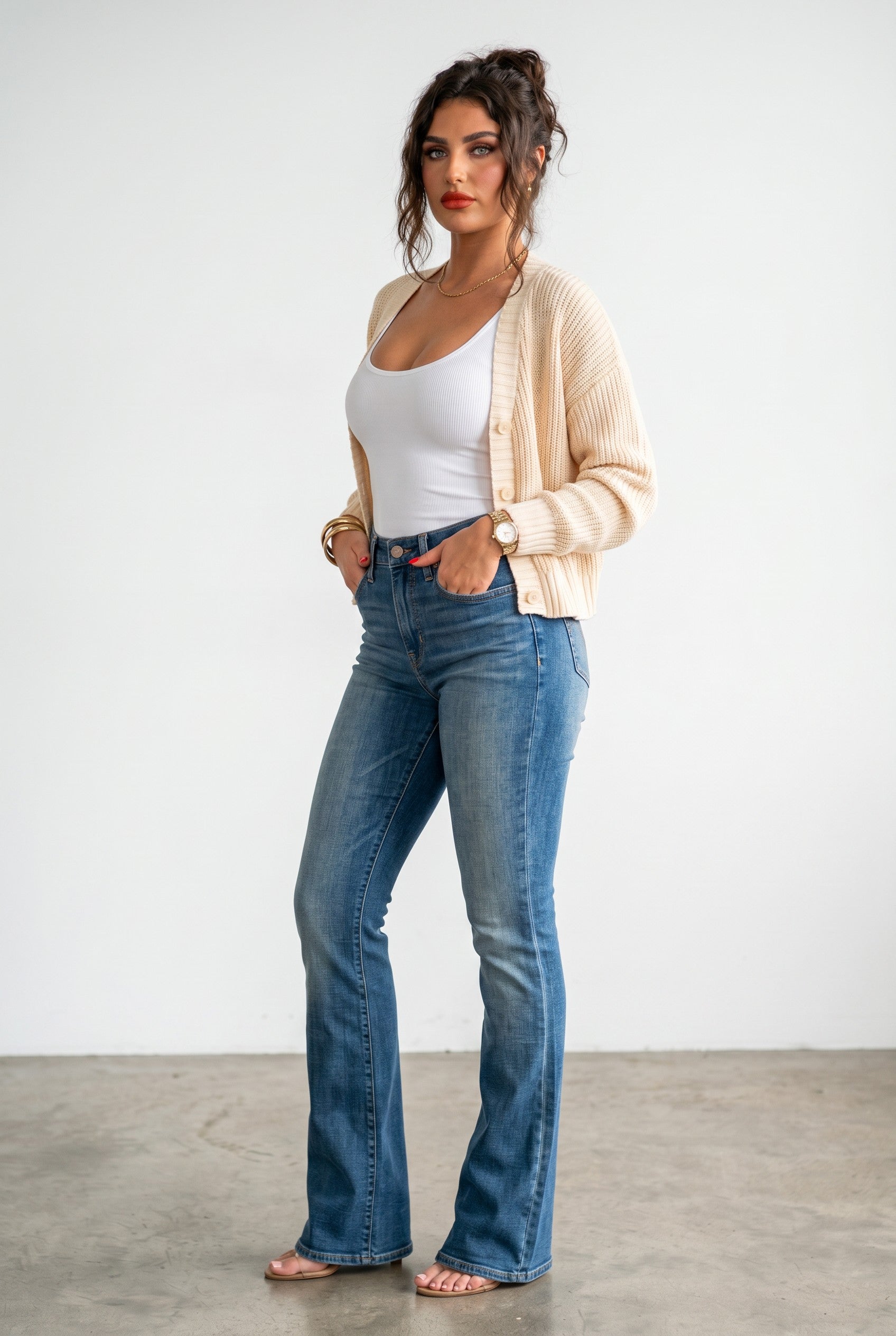 Levi's 725 High-Rise Boot Cut Jeans