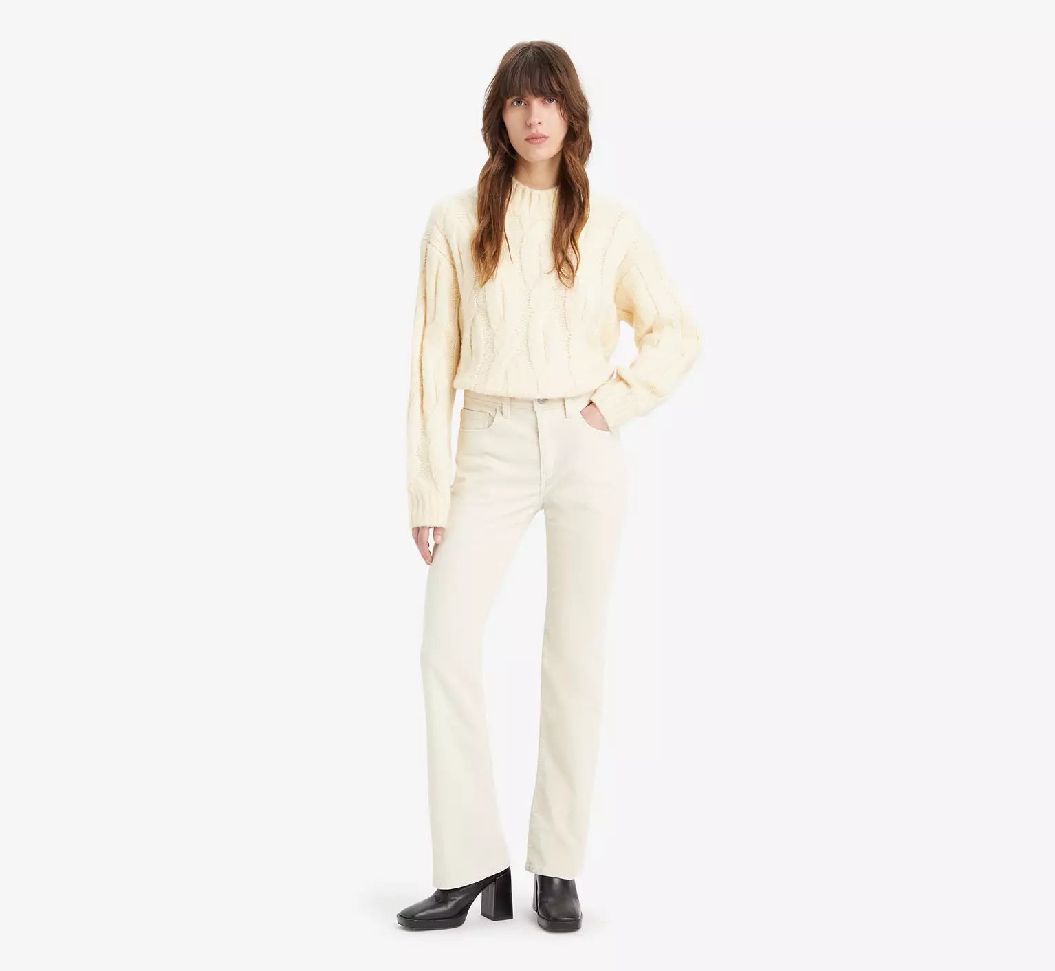 LEVI’S 725 HIGH RISE BOOTCUT CORDUROY WOMEN'S JEANS - Vella Moda