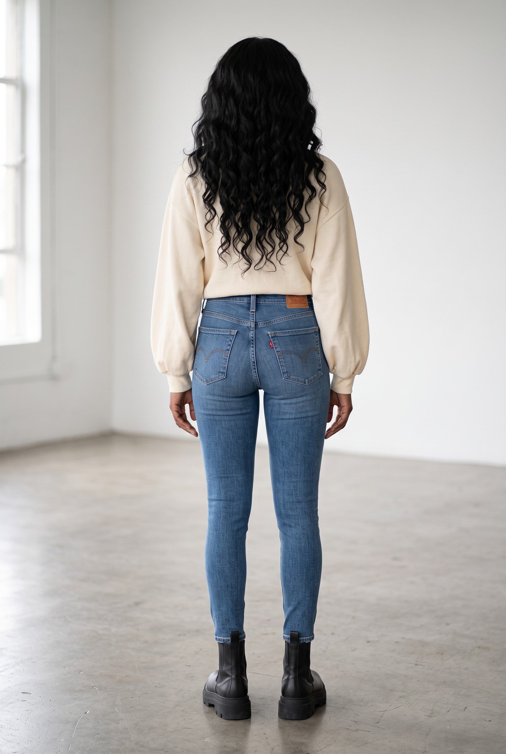 Levi's 711 Mid-Rise Skinny Jeans – Lapis Hay