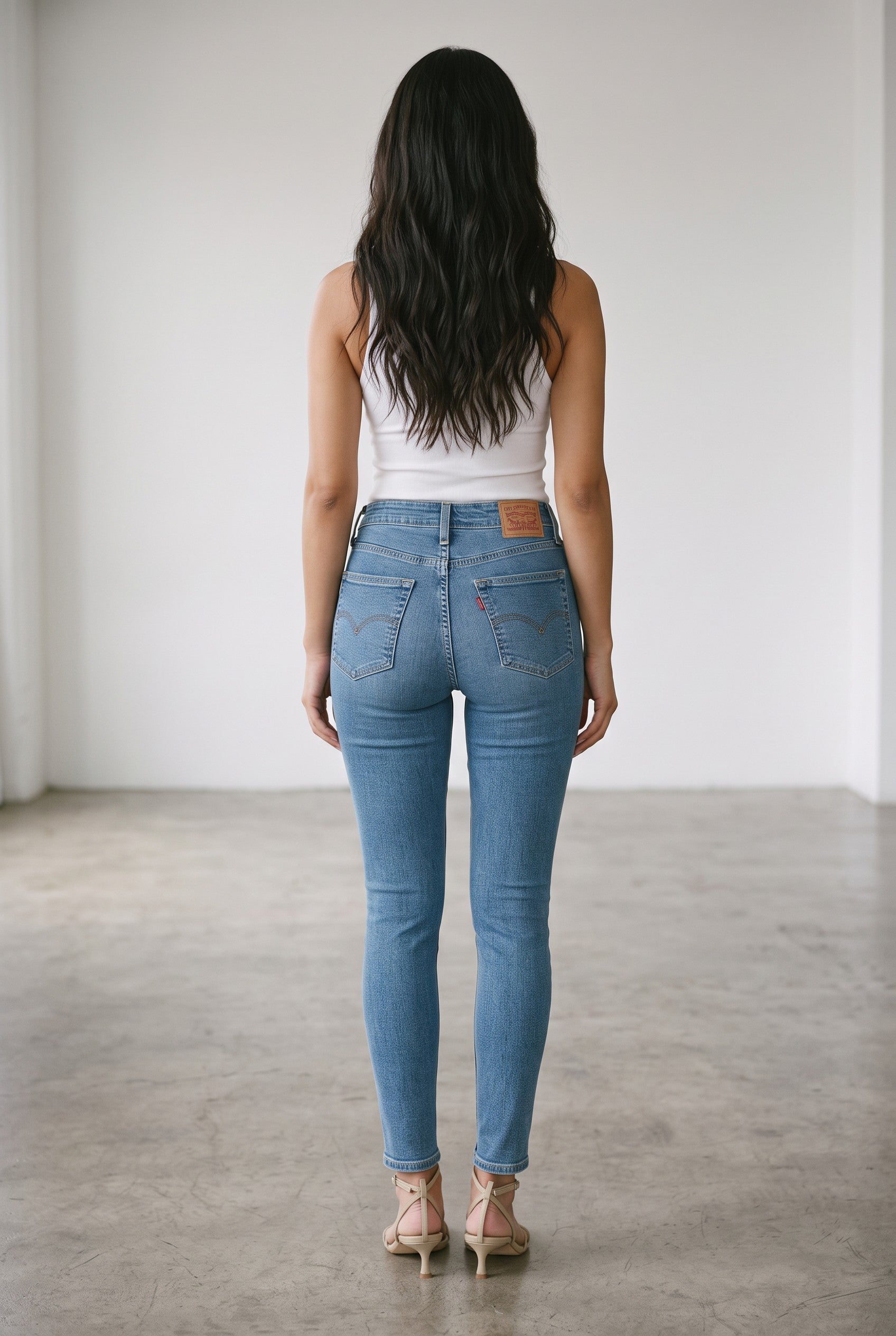 Levi's 721 High-Rise Skinny Jeans – Eternal Indigo Mid Wash