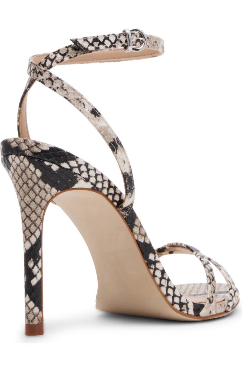Steve Madden JYPSEY Ankle Strap Stiletto Sandal – Natural Snake