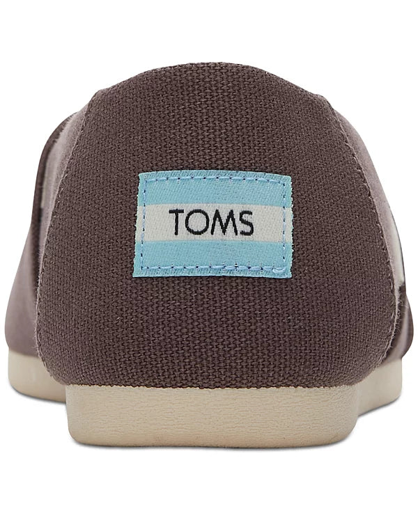 TOMS Alpargata Slip-On Flats - Ash
