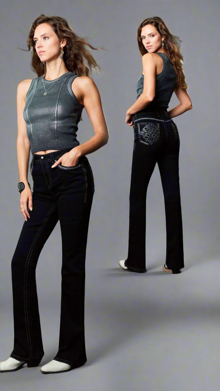 Answer Me Bootcut Jeans