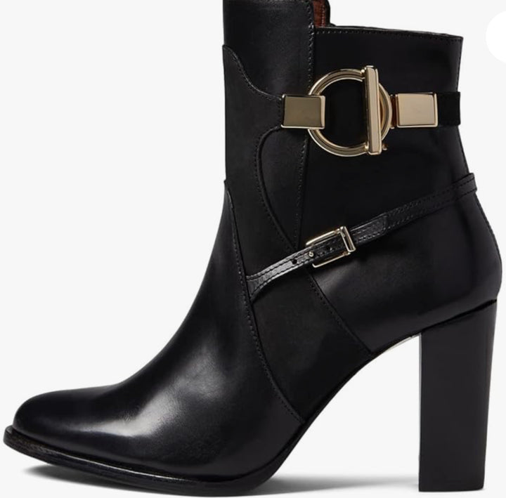 BOOT BLACK DEER/CALF - Vella Moda
