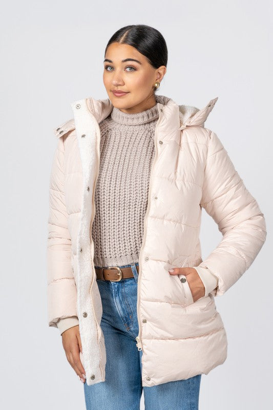 JERUSHA - JUNIOR WIDE QUILTED SOFT TOUCH POLY COZY - Vella Moda