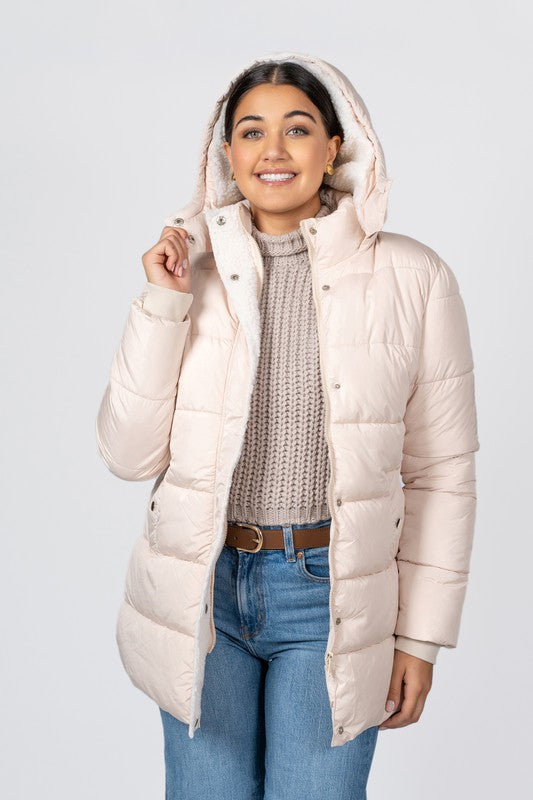 JERUSHA - JUNIOR WIDE QUILTED SOFT TOUCH POLY COZY - Vella Moda