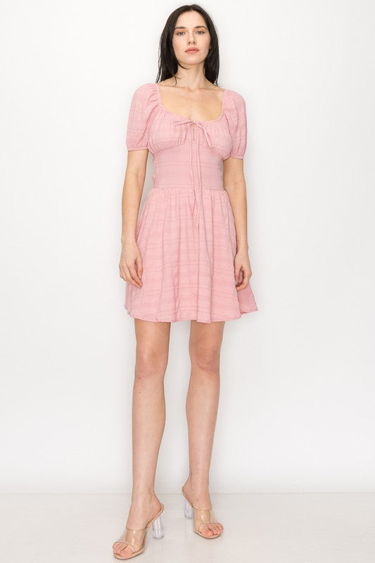 Two Way Short Dress - Vella Moda