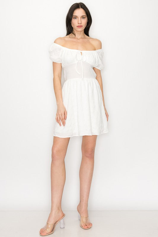 Two Way Short Dress - Vella Moda