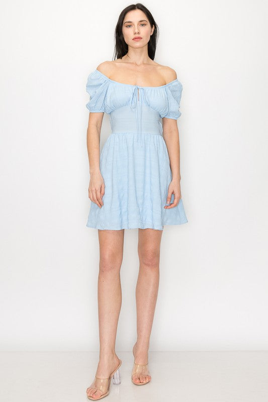 Two Way Short Dress - Vella Moda