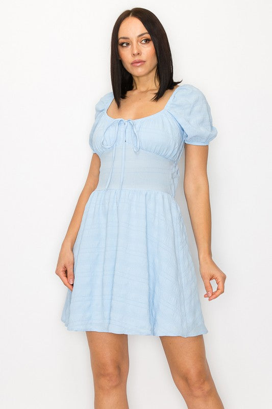 Two Way Short Dress - Vella Moda