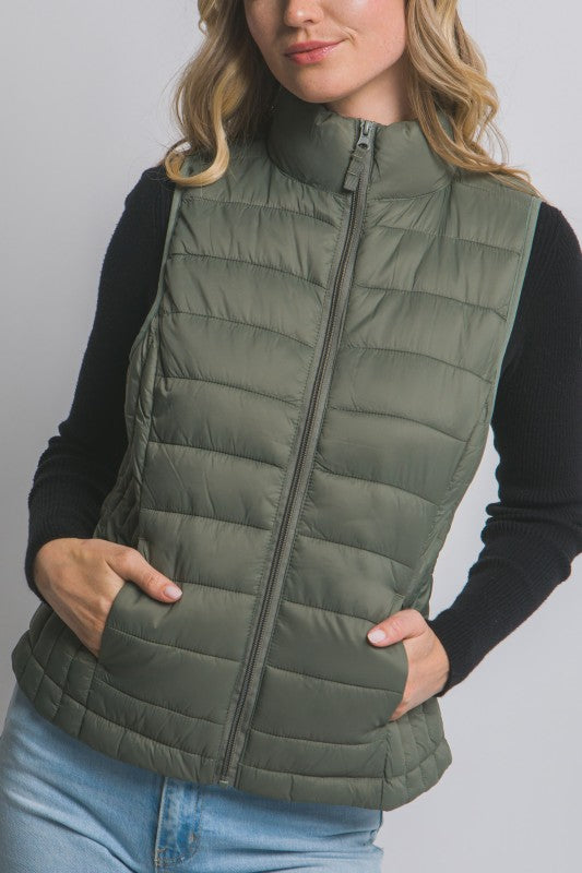 Lightweight Down Packable Puffer Vest