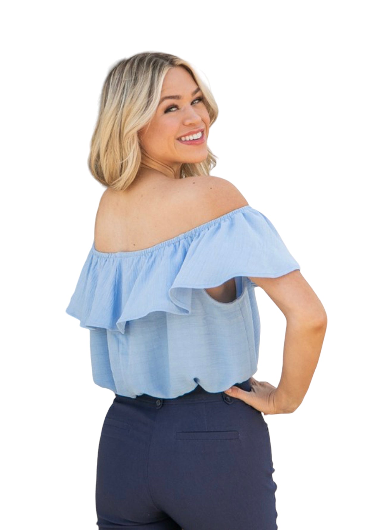 Off Shoulder Top - Vella Moda