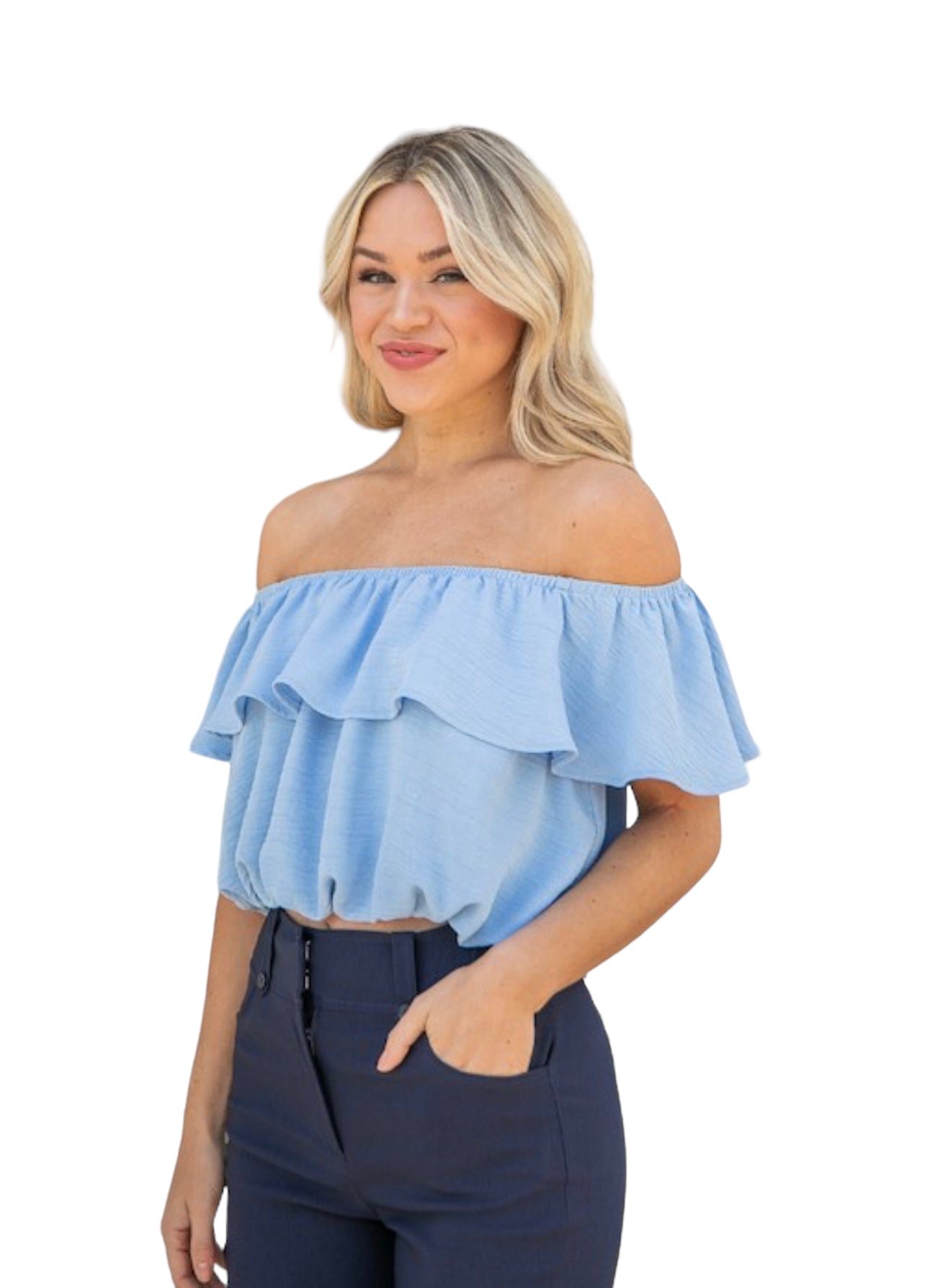 Off Shoulder Top - Vella Moda